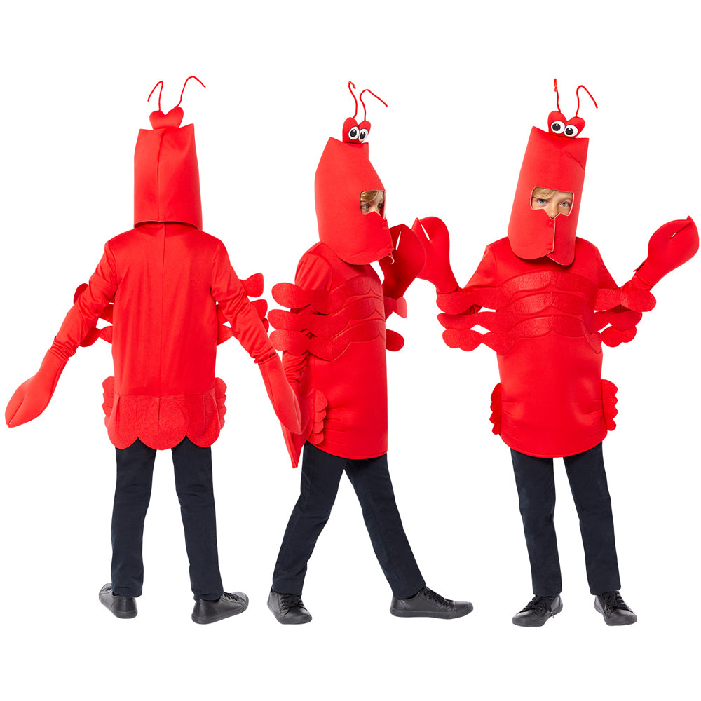 Lobster Hummer Kostüm für Kinder - 4