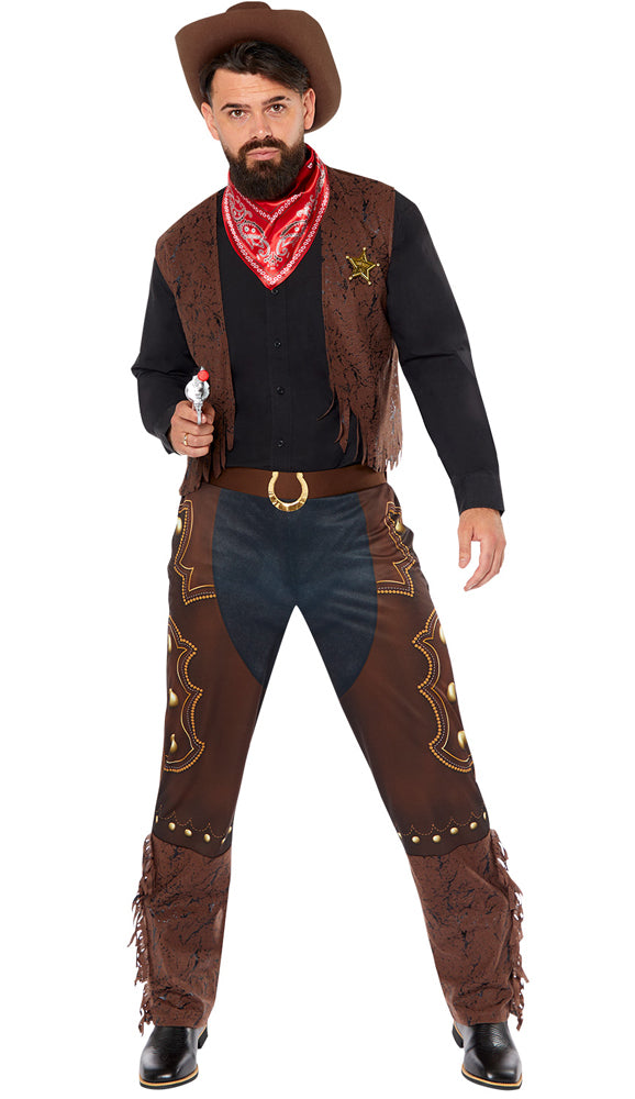 Western Cowboy Kostüm für Herren - 1