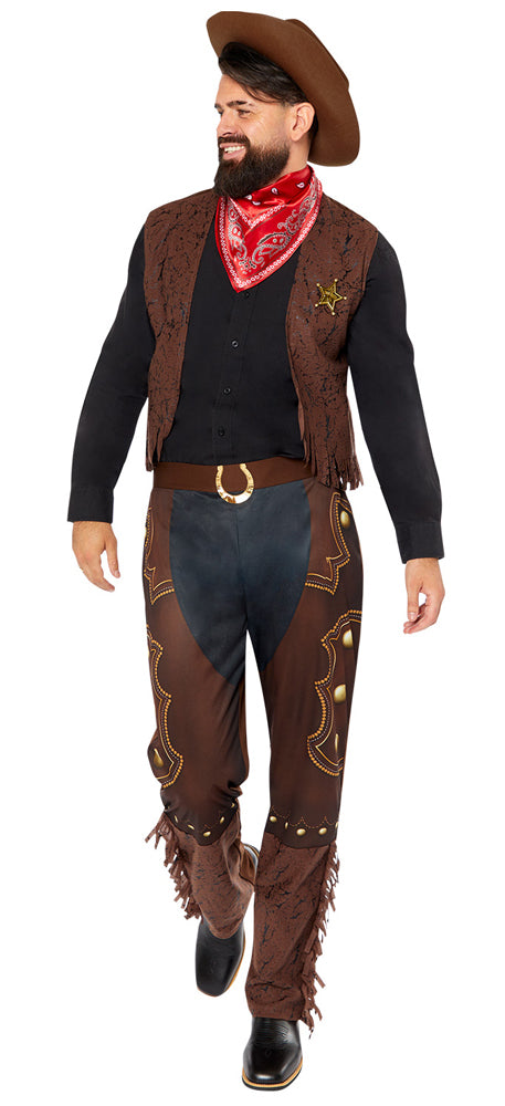 Western Cowboy Kostüm für Herren - 2