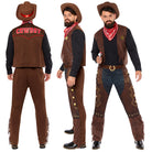 Western Cowboy Kostüm für Herren - 5