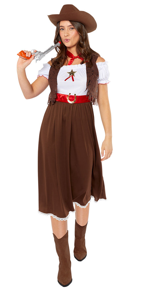 Western Cowgirl Kostüm für Damen - 2