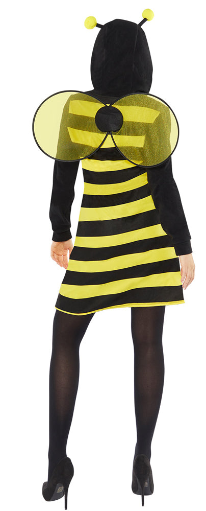 Bienen Fleece Kleid Damenkostüm - 3