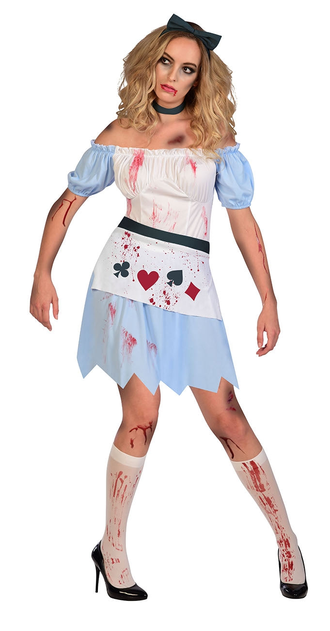 Alice im Zombieland Damen Kostüm - 1