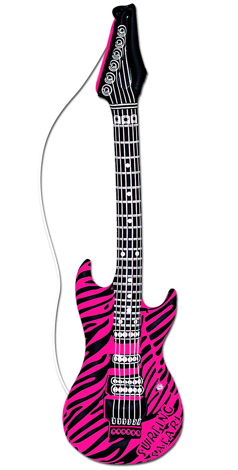 Aufblasbare Gitarre Zebra Deluxe 105cm - 1