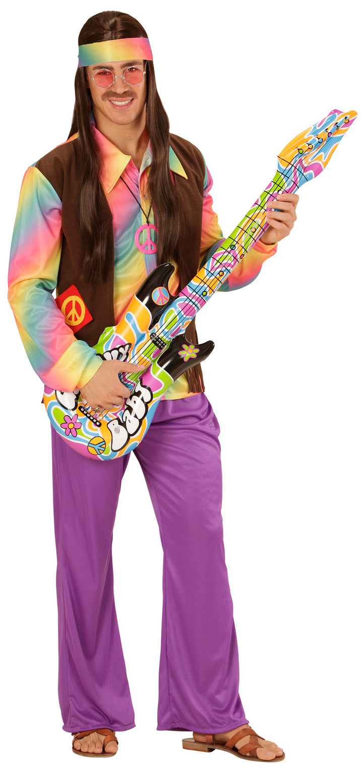 Groovy Hippie Gitarre auflasbar - 2