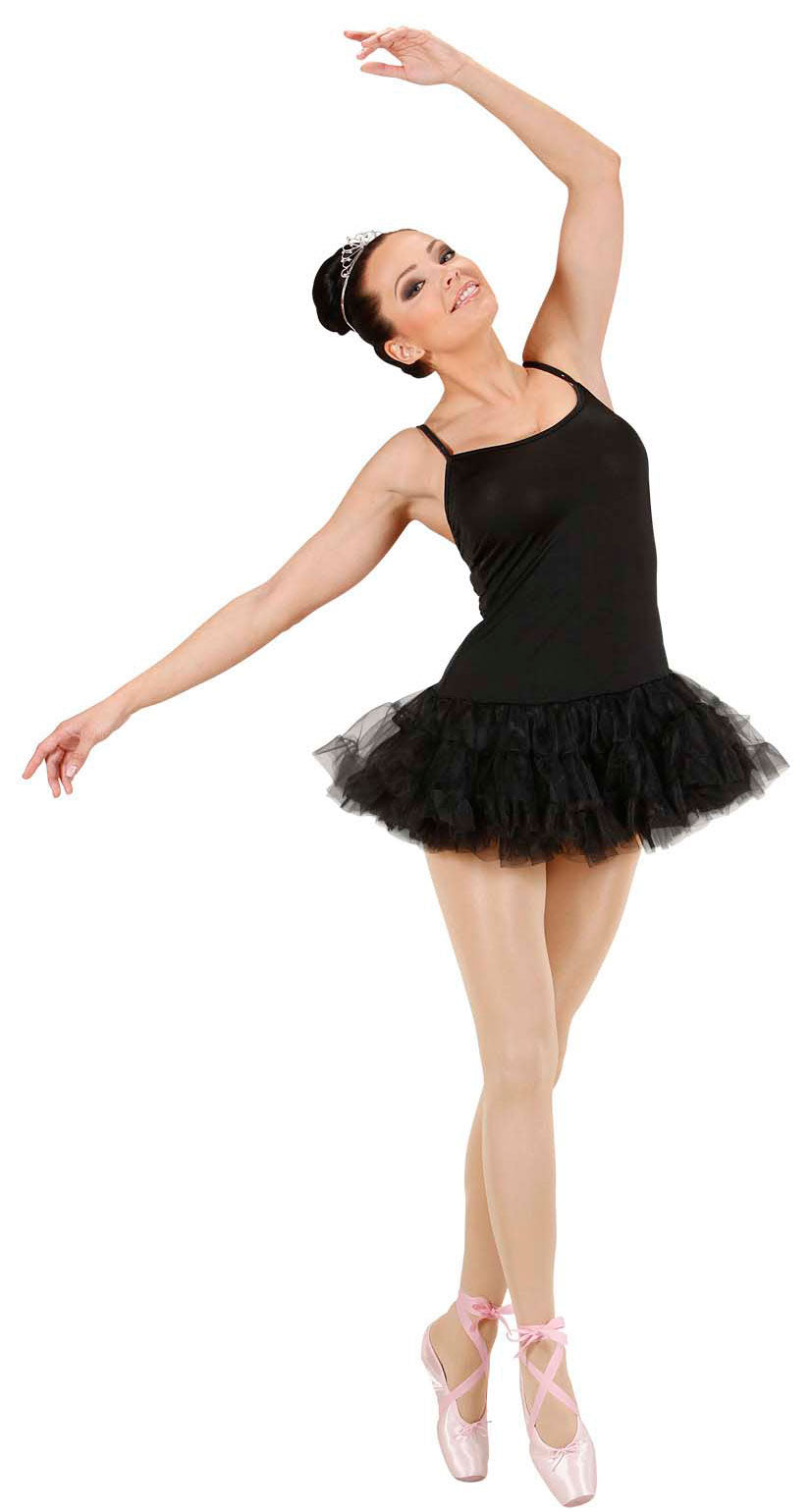 Ballerina Classic Damenkostüm schwarz - 1