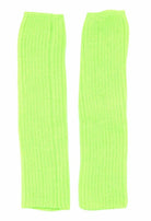 Lange Beinstulpen für Damen neon-grün - 2