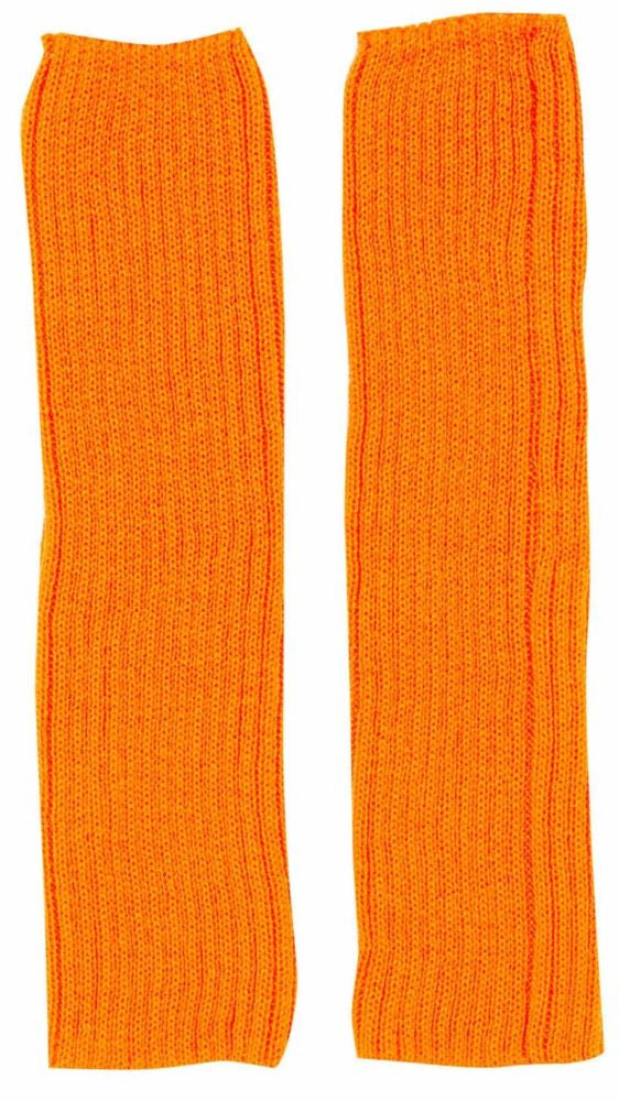 Lange Beinstulpen für Damen neon-orange - 2