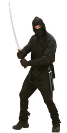 Black Ninja Fighter Kostüm für Herren - 2