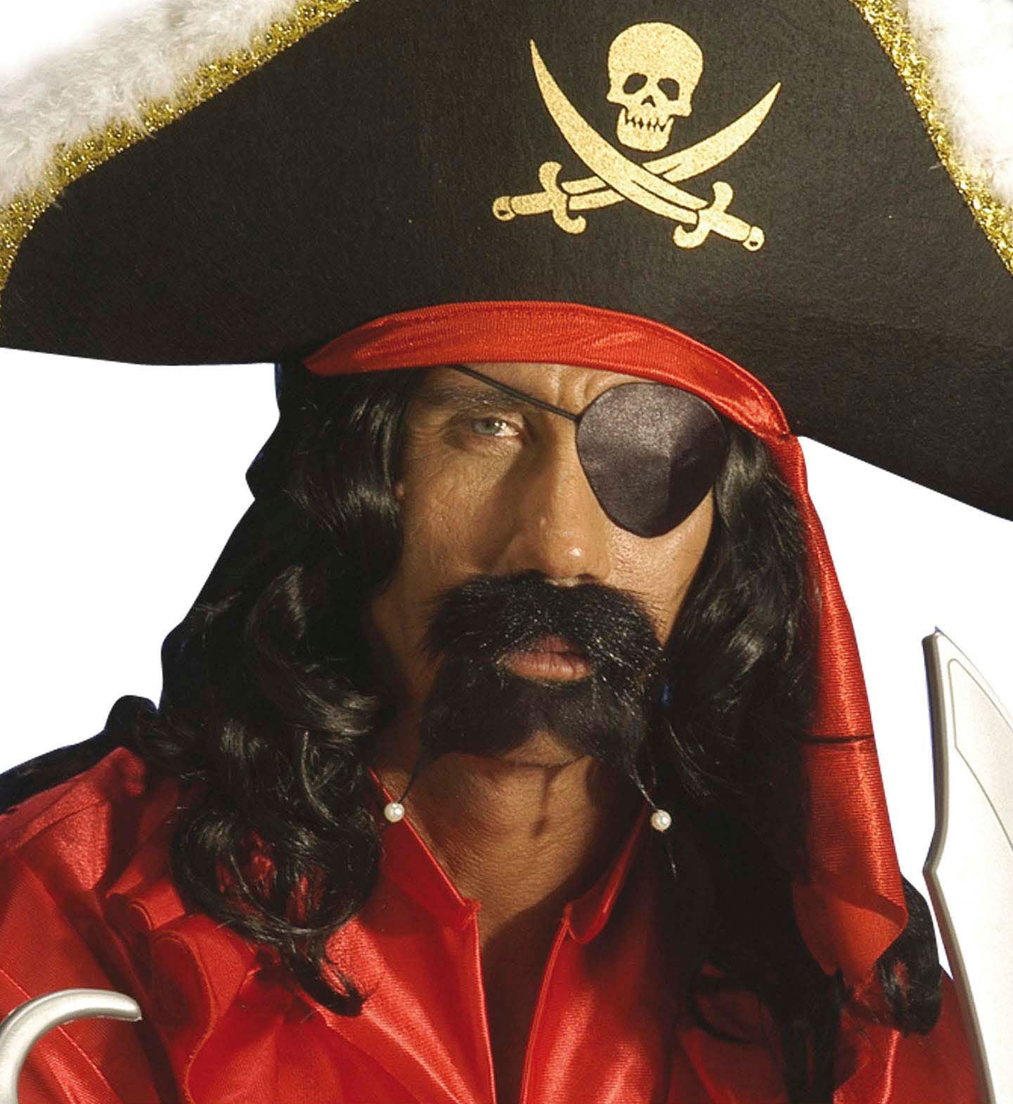 Blackbeard Augenklappe in Satin-Optik - 2