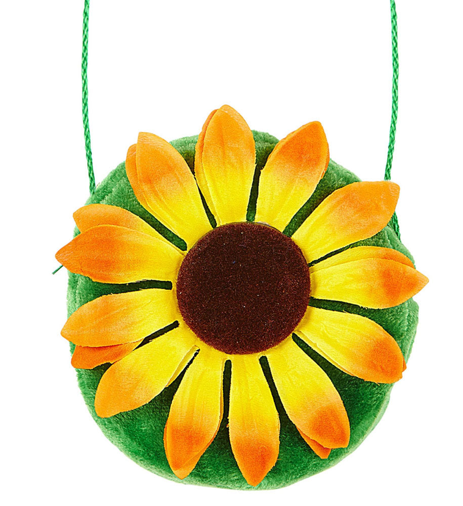 Handtasche mit Sonnenblumen-Motiv - 4