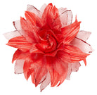 Blumige Rosen Haarspange rot - 1