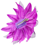 Blumige Rosen Haarspange violett - 2