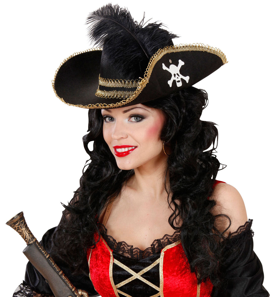 Bonny Black Piratenhut - 2