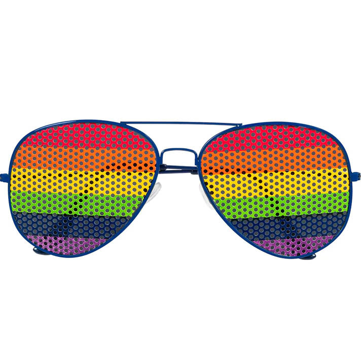 Pride Party Sonnenbrille Regenbogen - 3