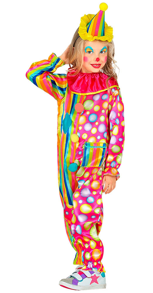 Rainbow Bubble Clownskostüm für Kinder - 3