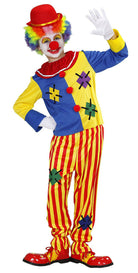 Klassischer bunter Clown Kostüm für Jungen - 1