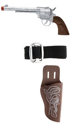 Cowboy Pistole mit Gürtel + Holster - 1