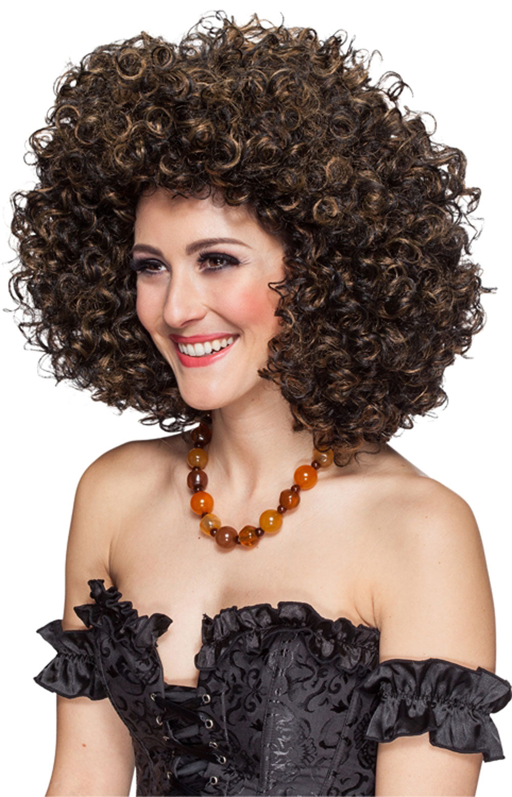 Curly Afro Damenperücke - 2