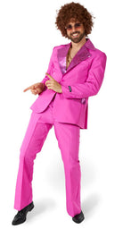 OppoSuits Disco Suit Pink - 1