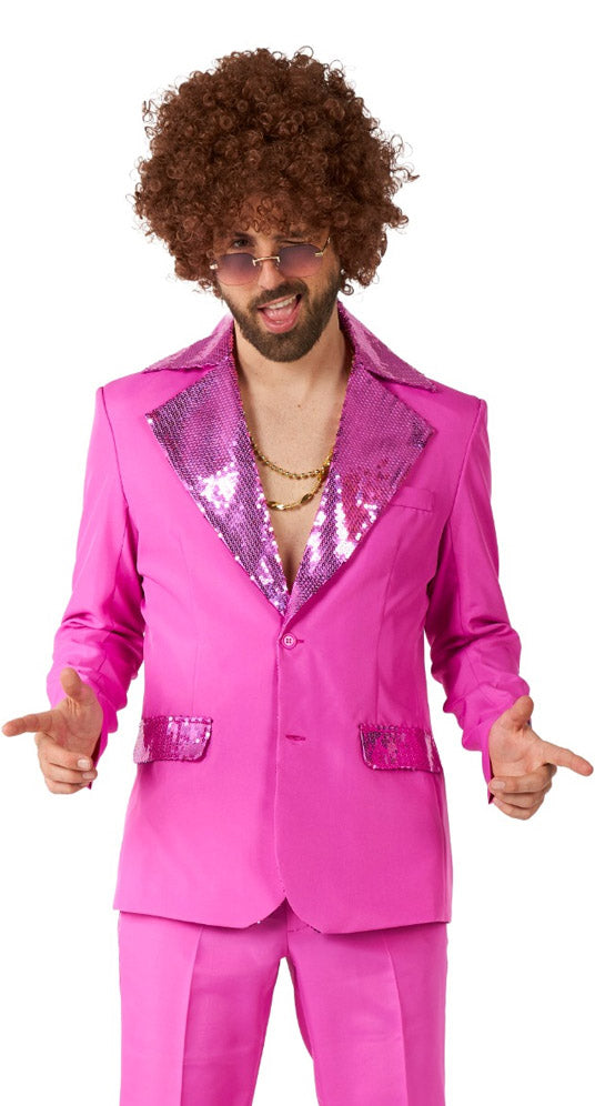 OppoSuits Disco Suit Pink - 4