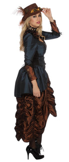 Steampunk Kleid Mary Blue - 3