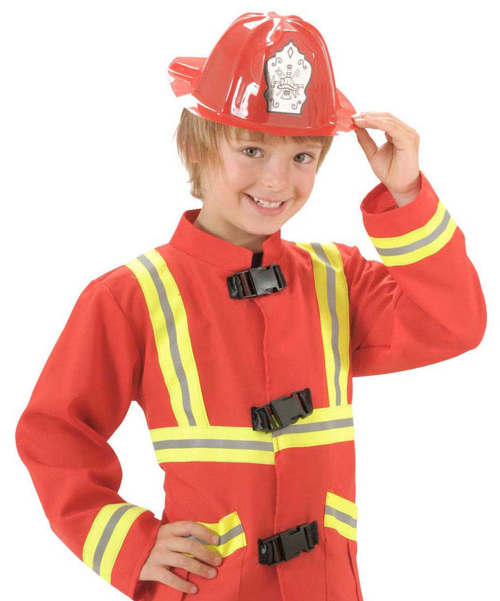 Feuerwehrhelm rot für Kinder - 2