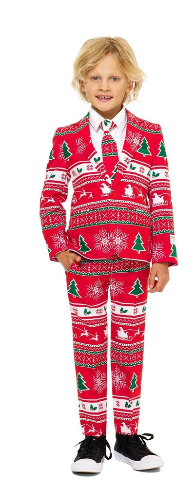 OppoSuits Winter Wonderland Anzug für Kinder - 1