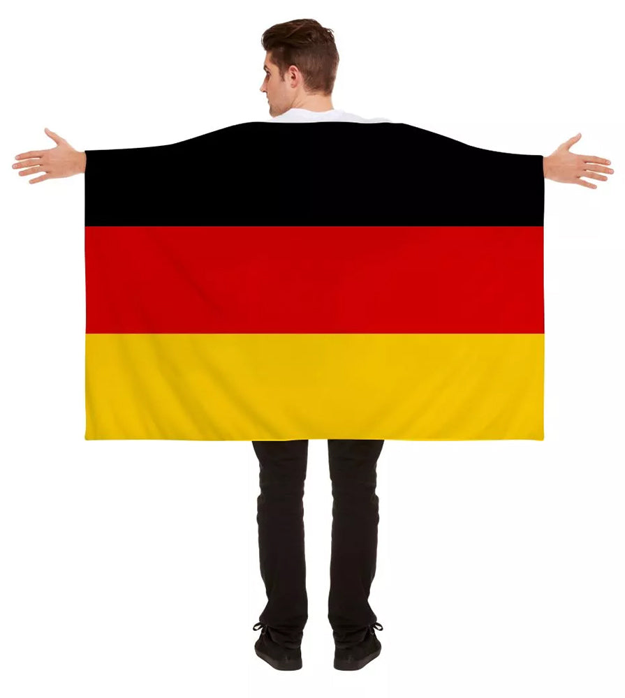 Deutschland Flaggen Poncho - 1