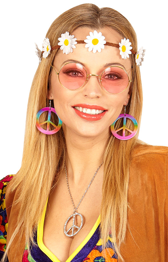 Flower Power Hippie Set 3-teilig - 1