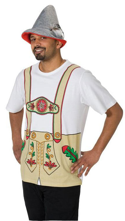 Franzl Lederhose Oktoberfest T-Shirt - 1