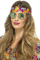 Funky Hippie Brille verspiegelt - 1