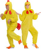 Gelbes Huhn Plüschkostüm unisex - 1