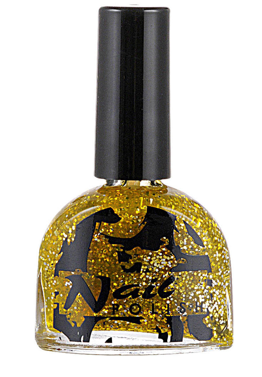 Glitzer Nagellack gold 7 ml - 1