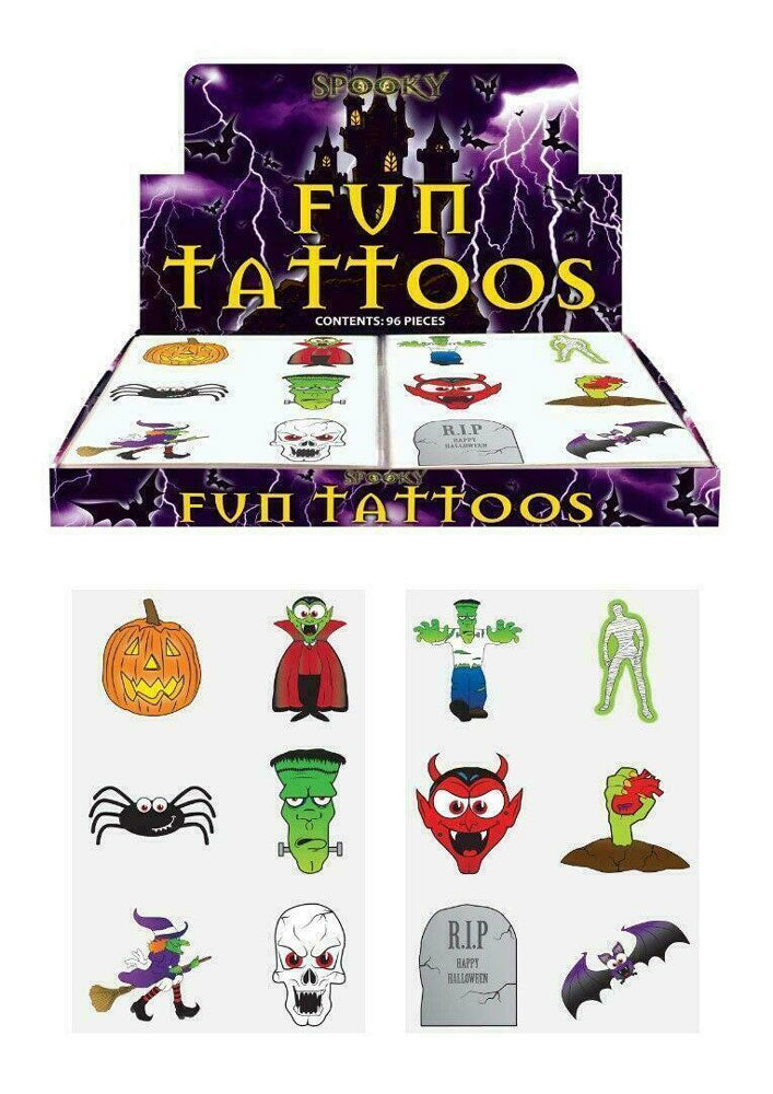 Halloween Tattoos für Kinder 1