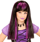 Halloweenperücke Violetta für Kinder - 1