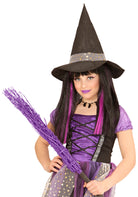 Halloweenperücke Violetta für Kinder - 2