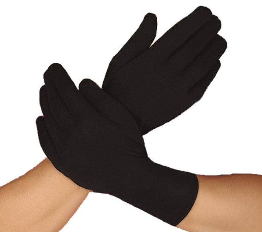 Schwarze Handschuhe unisex - 1