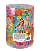 25 Regenbogen Hawaii Ketten Set - 1