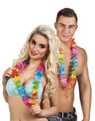 25 Regenbogen Hawaii Ketten Set - 2