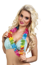 25 Regenbogen Hawaii Ketten Set - 3