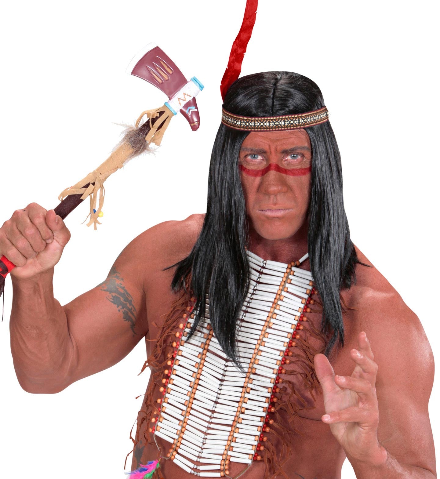 Rothaut Indianer Make-up - 3