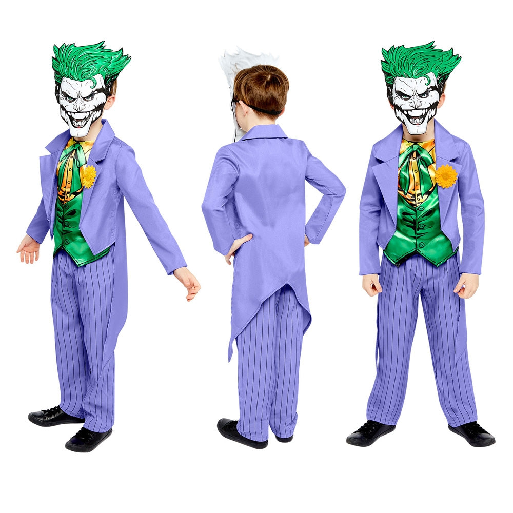 Joker Comic Kostüm für Kinder - 5