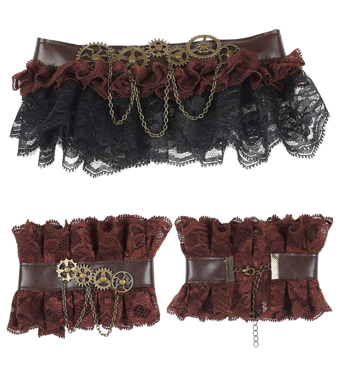 Schmuckes Steampunk Schmuck Set - 2