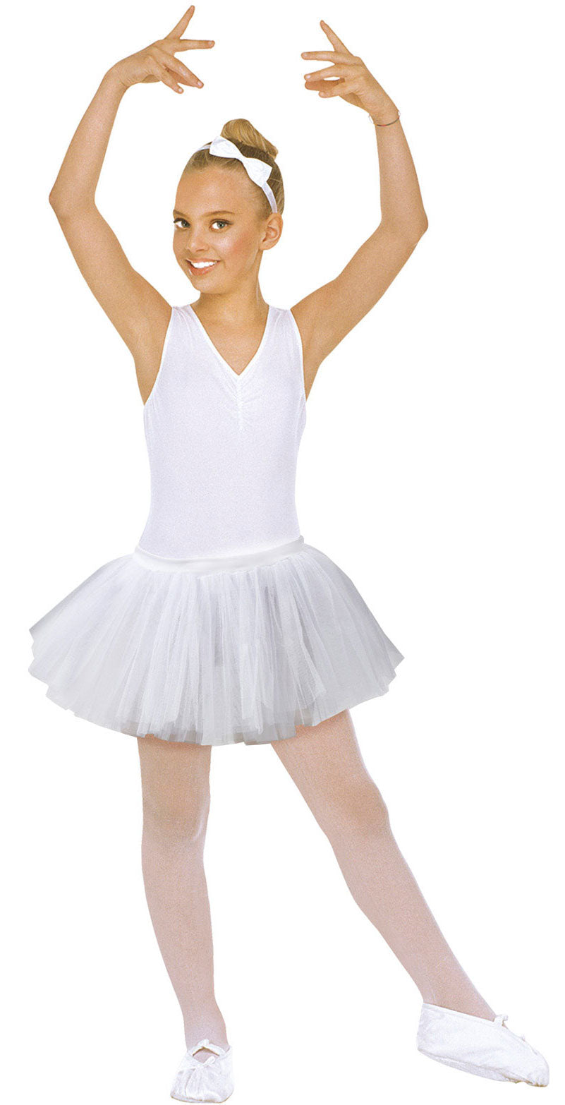 Kinder Ballerina Tutu weiß - 2