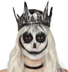 Halloween Gothic Krone silber - 1