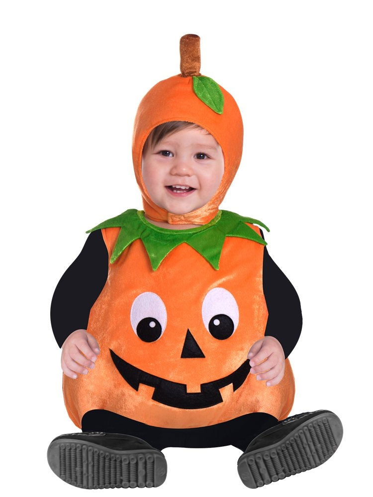 Mini Kürbis Halloween Kostüm für Kinder - 1