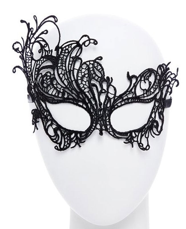 Spitzen Maske Madame Noir - 1