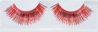 Lametta Metallic Wimpern Rot - 1