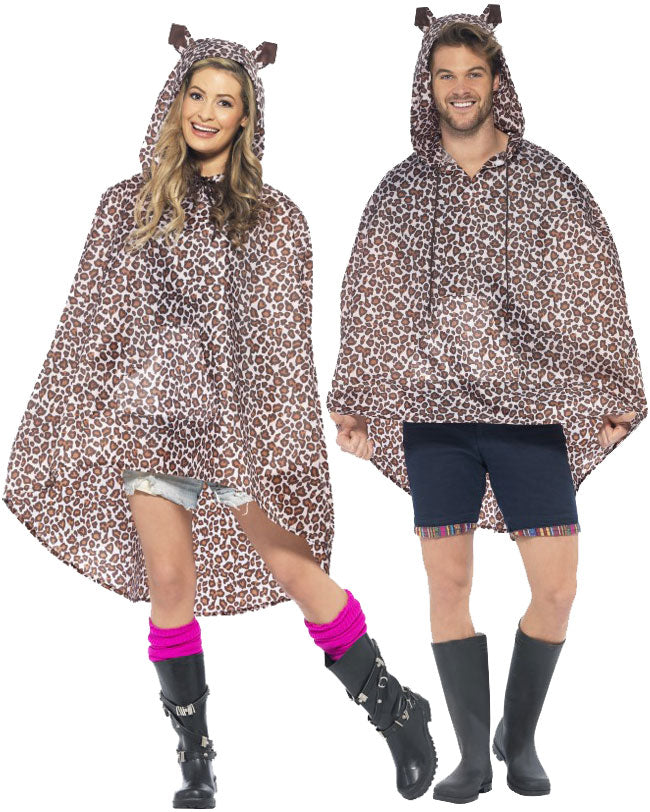 Leopard Party Poncho Regenschutz - 1